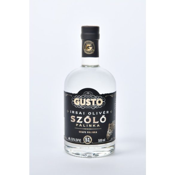 Classic Irsai Olivér Szőlő pálinka 51% 0,5 l