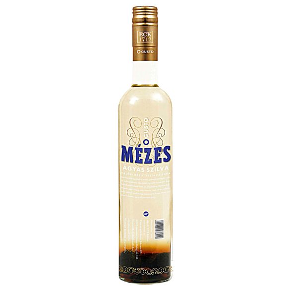 GUSTO Mézes Ágyas Szilvalikőr 31°  0,5 l