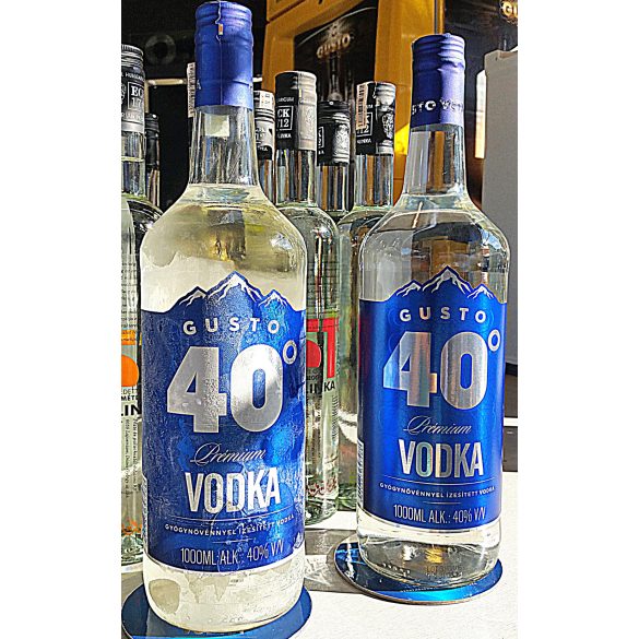GUSTO Vodka gyógynövénnyel ízesített 1L
