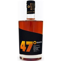   GUSTO Eperfahordóban Érlelt Kecskeméti Barackpálinka 47° 0,5 l