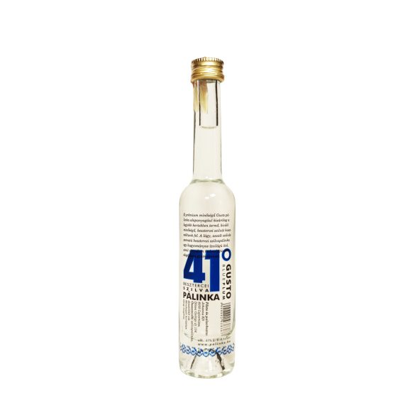 GUSTO Besztercei Szilvapálinka 41°  0,04 l