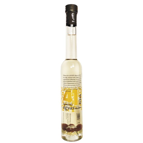 GUSTO Ágyas Cserszegi Fűszeres Szőlőpálinka 41° 0,2 l