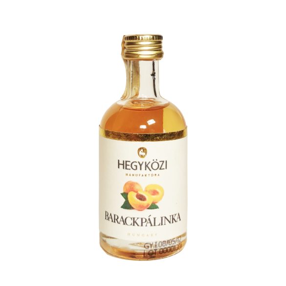 Hegyközi Barackpálinka 40° 0,05 l
