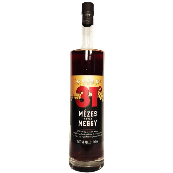 GUSTO Mézes Ágyas Meggylikőr 31° 1,5 L